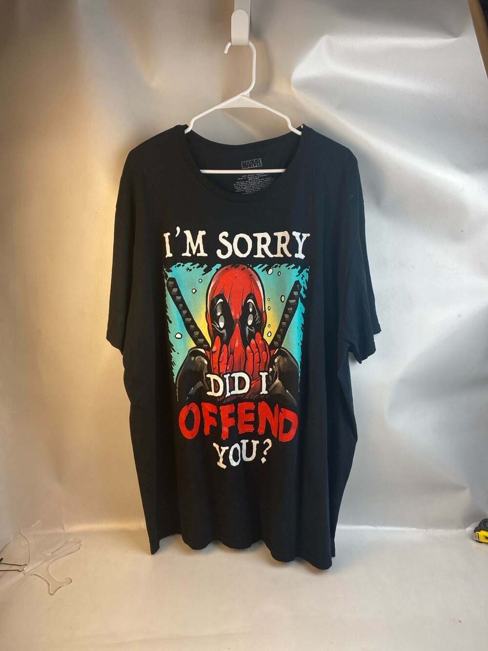 Marvel Deadpool "I'm Sorry Did I Offend You?" Graphic T-Shirt